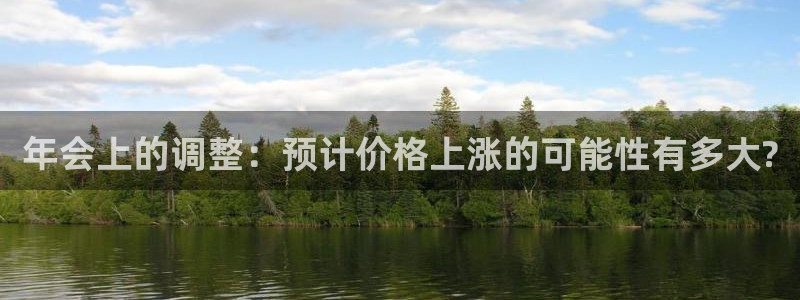 彩虹多多体育凯捷代理注册：年会上的调整：预计价格上涨的可能性有多大?